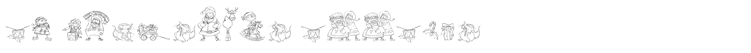 DB Christmas Doodles